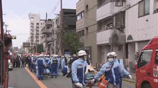 日本大阪市旭区一福利设施发生火灾 5人被困