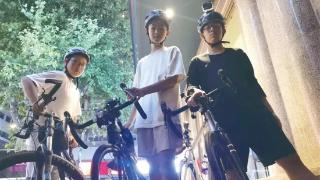3名初一男生从上海骑行到杭州