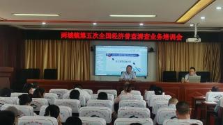 济宁市两城镇组织开展召开第五次全国经济普查清查业务培训会