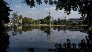 乌媒：卡霍夫卡水电站损毁后乌克兰尼古拉耶夫市水位激增