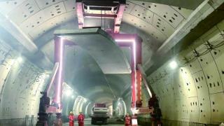 建宁西路过江通道 年内有望完成隧道内部结构施工