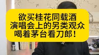 刀迷的素质：盲人在场外听刀郎，歌迷送衣服饭菜和U盘！