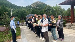 济南市殡仪馆开展集体生态葬安葬活动