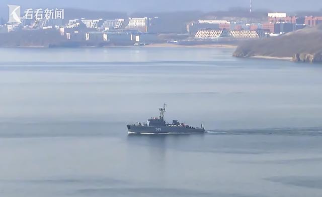 突击检查一部分！俄太平洋舰队在日本海射击训练