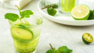 夏日清爽饮品：喝黄瓜薄荷青柠水有什么好处与功效
