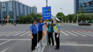 南京秦淮区增设渣土车行驶警示牌 压降交通安全事故风险