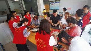 淄博博山区实验小学开展“双报到”志愿服务活动