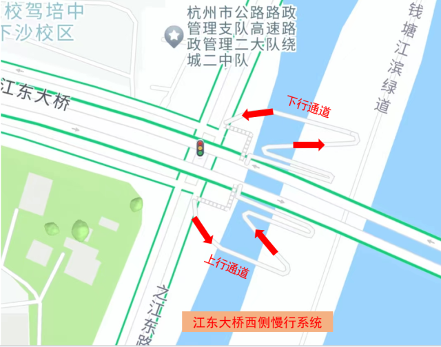 杭州江东大桥过江慢行交通系统，即将开通！