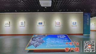 十堰首届版画作品展开展，市民可免费观展