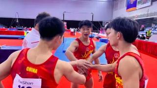 亚洲青年体操锦标赛,中国队收获男子团体银牌