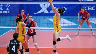 成都大运会：中国队3：0捷克队 晋级女排半决赛