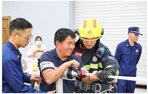 以训促行!绍兴市柯桥区柯岩街道开展消防安全专项培训