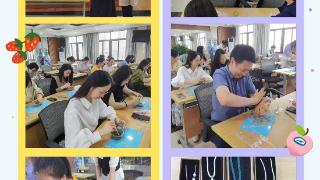 人保财险南京江北新区支公司举办端午手工制作香牌活动