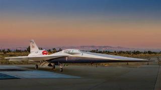 nasa正式揭幕x-59静音超音速飞机