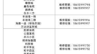 垦利区城区注水试压将于10月10日开始