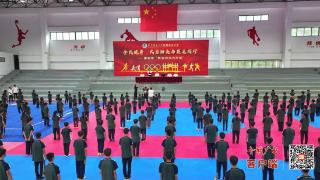 华师附属武当中学举行“全民健身 武当功夫与奥运同行”活动