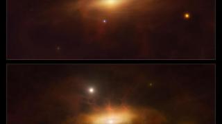 宇宙巨兽醒来！天文学家首次观测到超大黑洞苏醒，开始吞噬周围物质