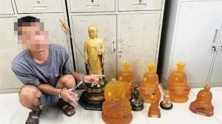 海南澄迈破获一起佛像被盗案件