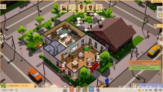 一款餐厅管理和社交模拟游戏