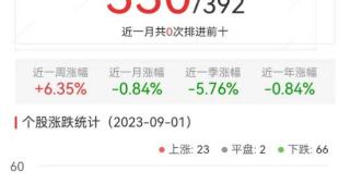 ChatGPT概念板块跌0.84% ST开元涨6.42%居首