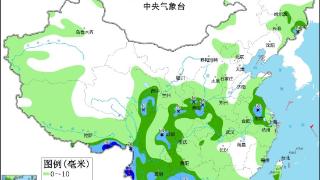 中央气象台发布强对流天气蓝色预警广西云南多地有强降雨