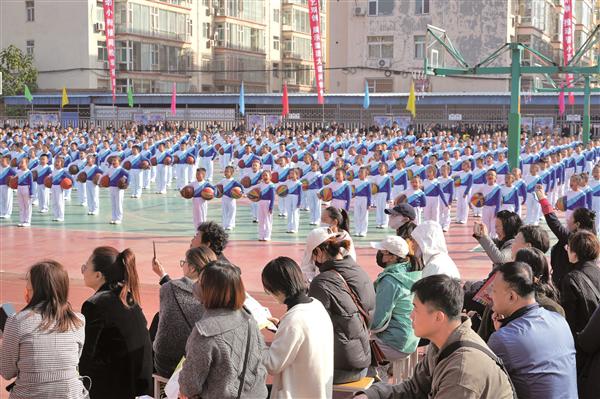 榆次区晋华小学教育集团举办体育艺术特色展示活动