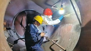 安徽省特种设备检测院能效与锅炉检测中心开展电站锅炉重大修理监督检验