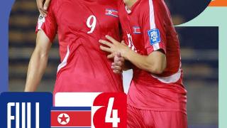 朝鲜主场4-1缅甸锁定晋级名额，叙利亚被淘汰出局