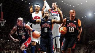 谁是美国男篮队史最佳？美媒晒5大候选数据：最多球迷力挺杜兰特