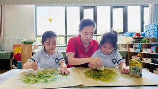 自然绘生长 童生画天成 东营区第三实验幼儿园举行美育成果展