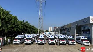 文昌市11辆救护车进一步加强院前医疗急救网络建设