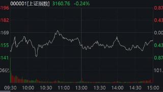 沪指缩量收跌0.24% 机器人板块午后回落