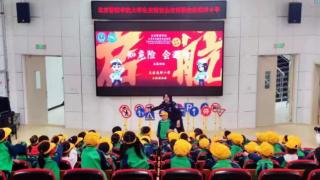 北京警察学院大学生交通安全宣讲团来京开展交通安全宣传活动