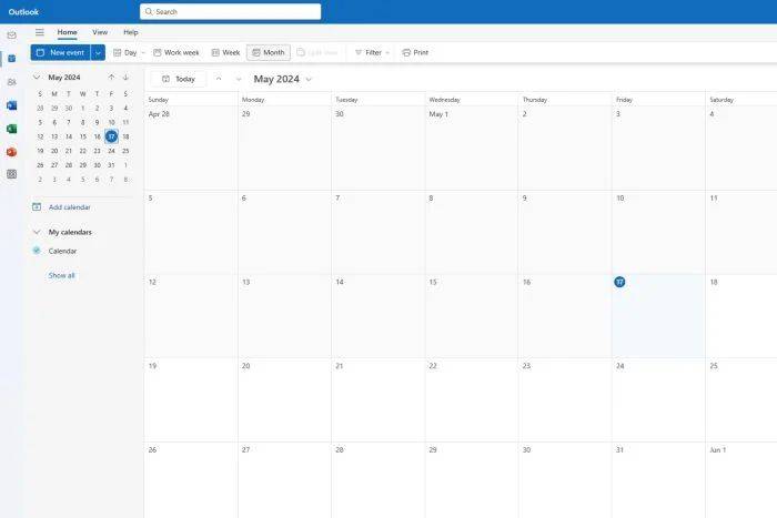 微软将于6月为outlook日历新增分屏视图