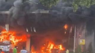 突发！缅北腊戌加油站发生爆炸，近20人受伤，死亡人数增至2人