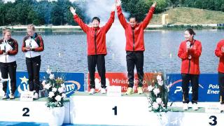 贵州选手帅常文在皮划艇静水世界杯上夺得1金1铜