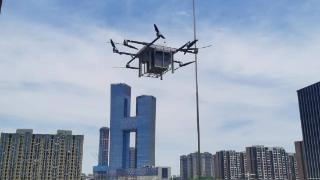 南京首条无人机商业化运输航线开通