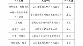 淄博8个项目入选，新一批全省高品质住宅试点项目公布