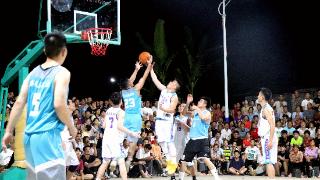 广西万村篮球赛来宾市石牙镇赛区举行决赛