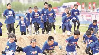 500名儿童青少年奔跑庆六一