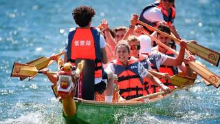 2024年中国宁城国际龙舟赛公开赛举行