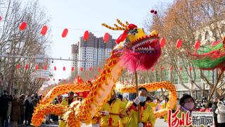 邢台市宁晋县举办春节民艺展演活动