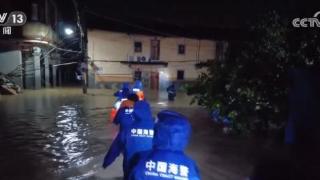 莆田仙游县枫亭镇强降水致多处道路中断、房屋坍塌
