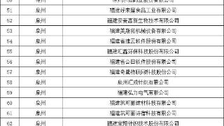 2024年福建首批省级“专精特新”中小企业名单公布