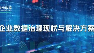 企业数据治理现状与神策数据解决方案全面解析