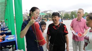 芦溪县消防救援大队开展消防产品主题科普宣传活动