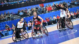 中国队夺得亚残运会女子轮椅篮球冠军