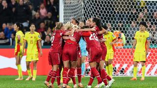 女足世界杯小组赛第一轮：第89分钟被绝杀 中国女足0-1丹麦