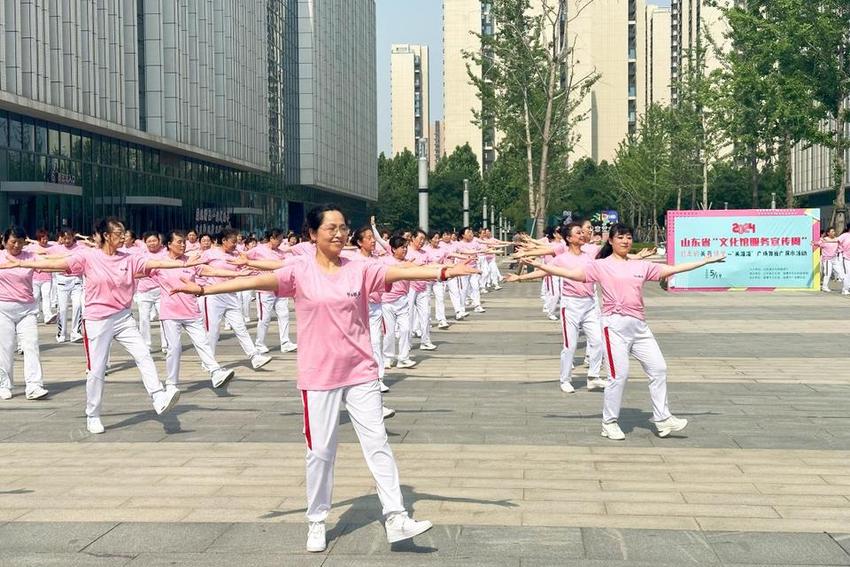 “行走的美育课堂”在淄博正式启动，“美淄淄”一起来跳舞吧！
