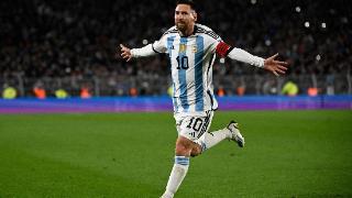 梅西美洲杯出场35次创造历史纪录，出战7届美洲杯阿根廷首人